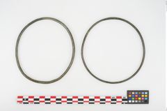 Etikett zu Bronzedrahtfußring (NHMW-PRAE-002251)
